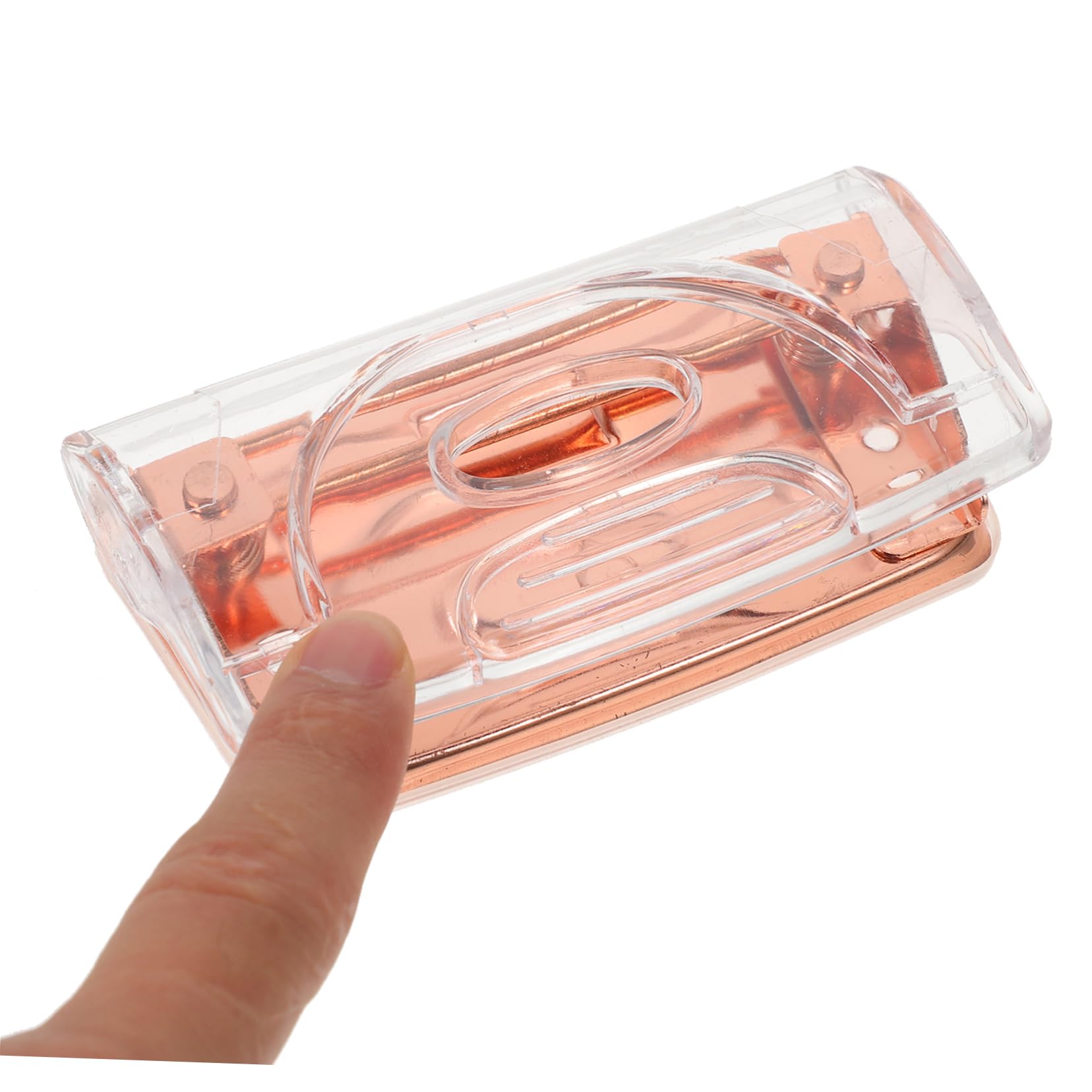 Gadpiparty 5 Set Hole Punch Nail Picker buco fare leva pugni Cartoleria ufficio cucitrice dispositivi di rimozione della cucitrice portatile Perforatore a 2 fori fermo di carta buca plastica