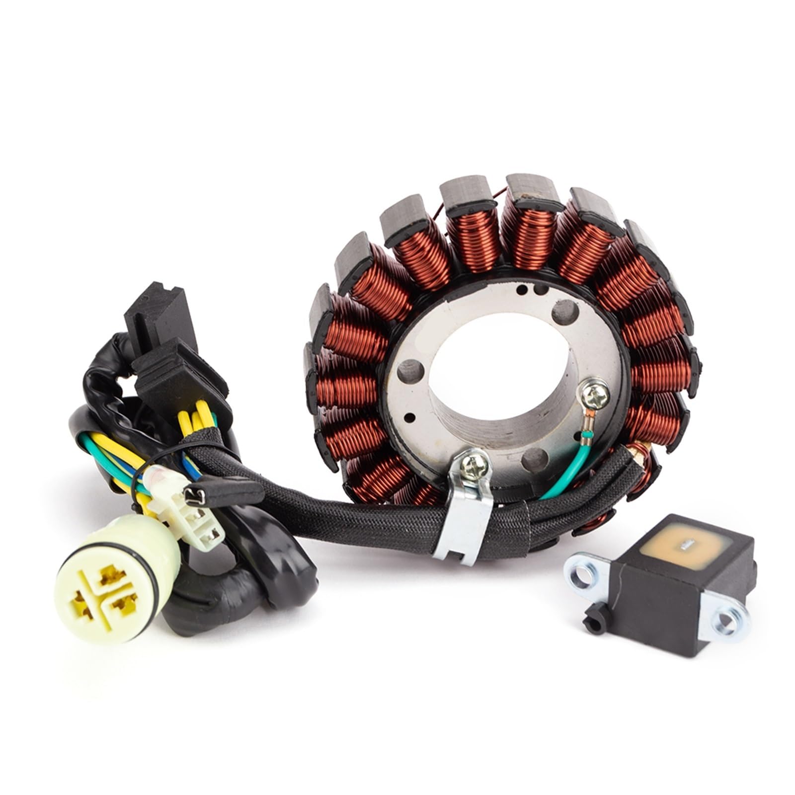 Generator Stator Coil Compatible With TRX300 Foreman Big Red Four Trax 300 2X4 4X4 1988-2000 31120-HC4-003 31120-HC4-004 31120-HC4-014