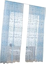 Garneck Cortinas Transparentes De Janela Cortinas De Painel Cortina De Franja Pano Banheiro Cortina De Chuveiro Cortina De Janela Floral Flores Tapeçaria De Janela De Flor Planta De