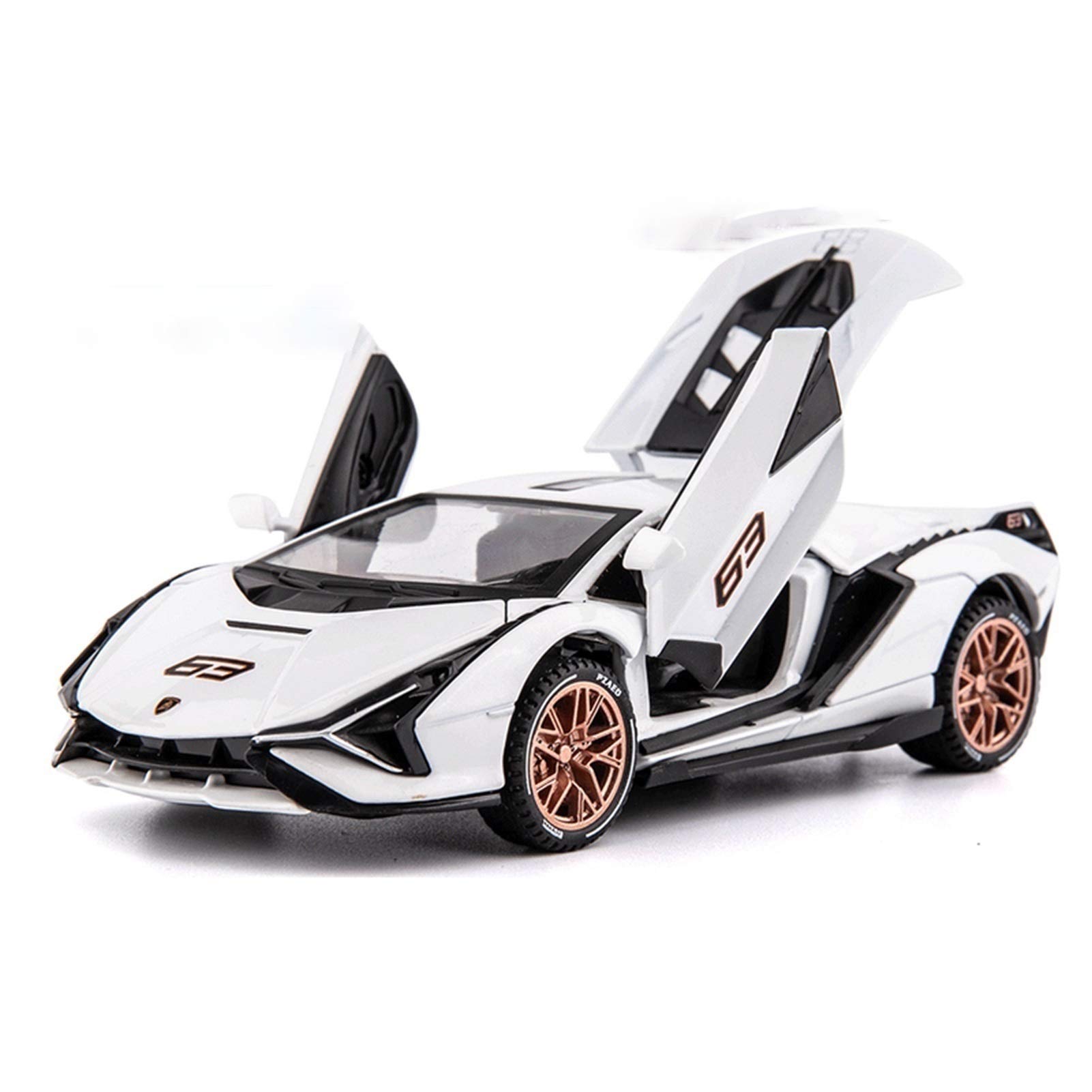 Amazon.co.jp: 1/32車の合金スポーツカーモデルダイキャストサウンド
