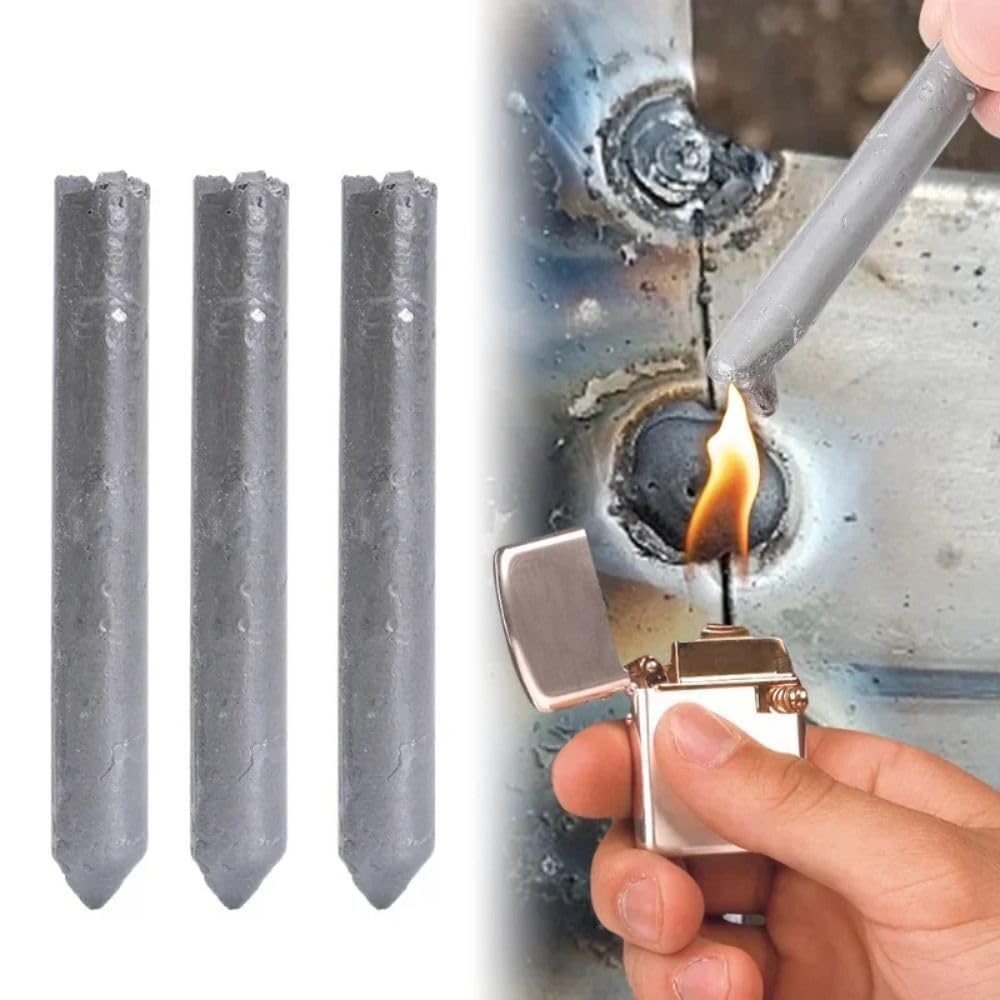 ULTRINA Welding Road, Powder Cored Welding Aluminum Rod Low Temperature Easy Melt Aluminum Soldering Welding Rods for Stainless Steel Water Tank Plastic Welding Strip (PACK OF 6) (B0D2T71TKS) Amazon Price History, Amazon Price Tracker