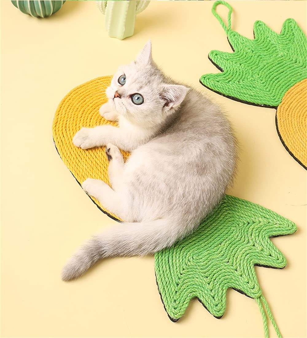 Amazon | 猫爪 爪とぎ 研ぎ マット スクラッチパッド 家具保護 天然