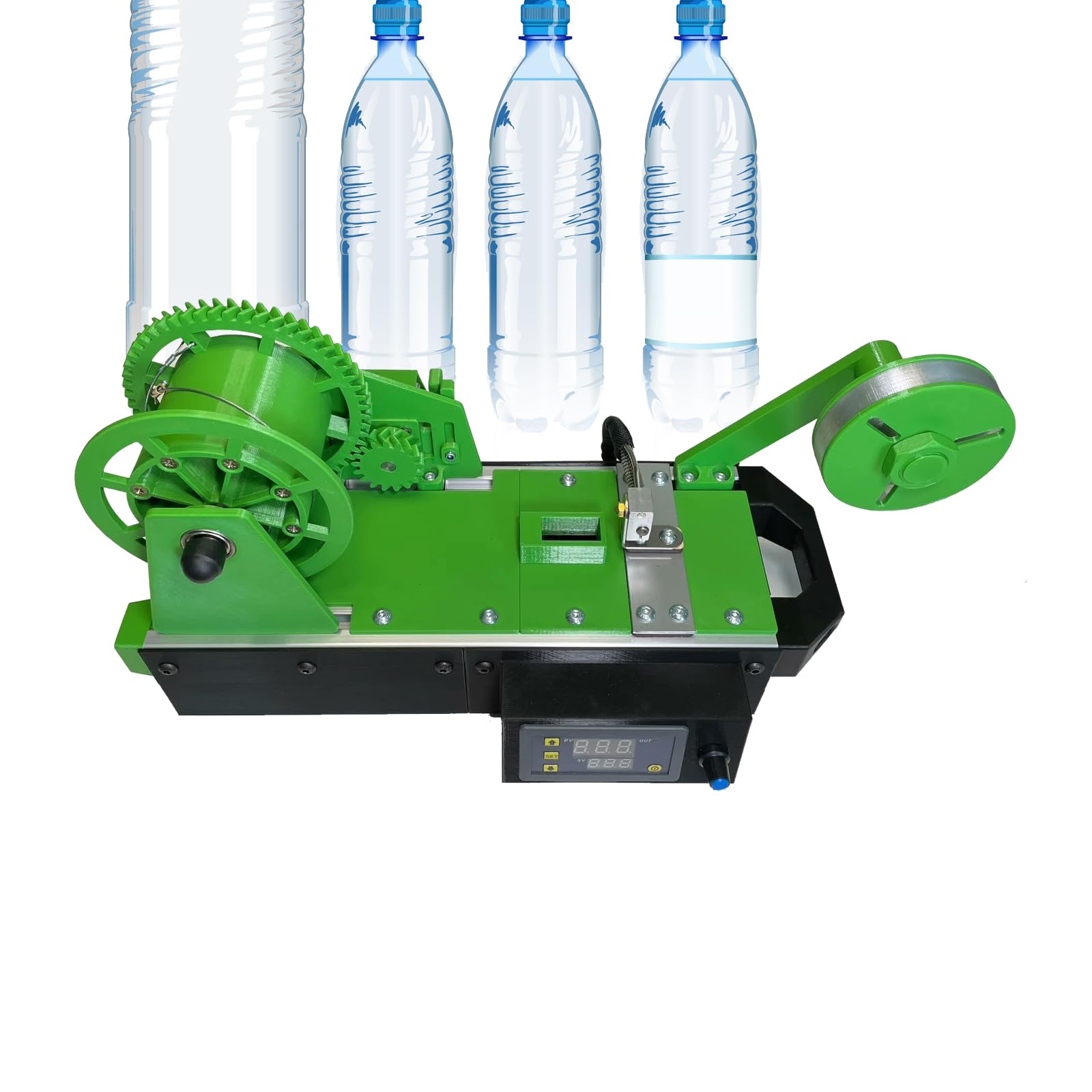Producent filamentów PET z recyklingu: DIY wytłaczarka do drukowania 3D do recyklingu butelek plastikowych w domu