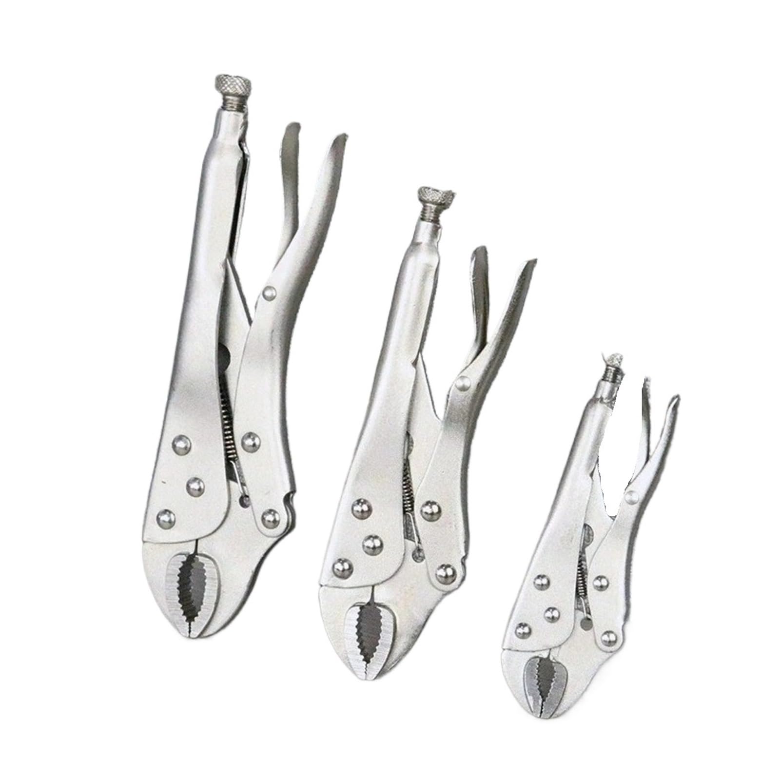 Alicates de presión multifuncionales grado Industrial, herramienta llave fuerza boca Circular fija, potente, resistente, tipo C, 1 ud(10in)