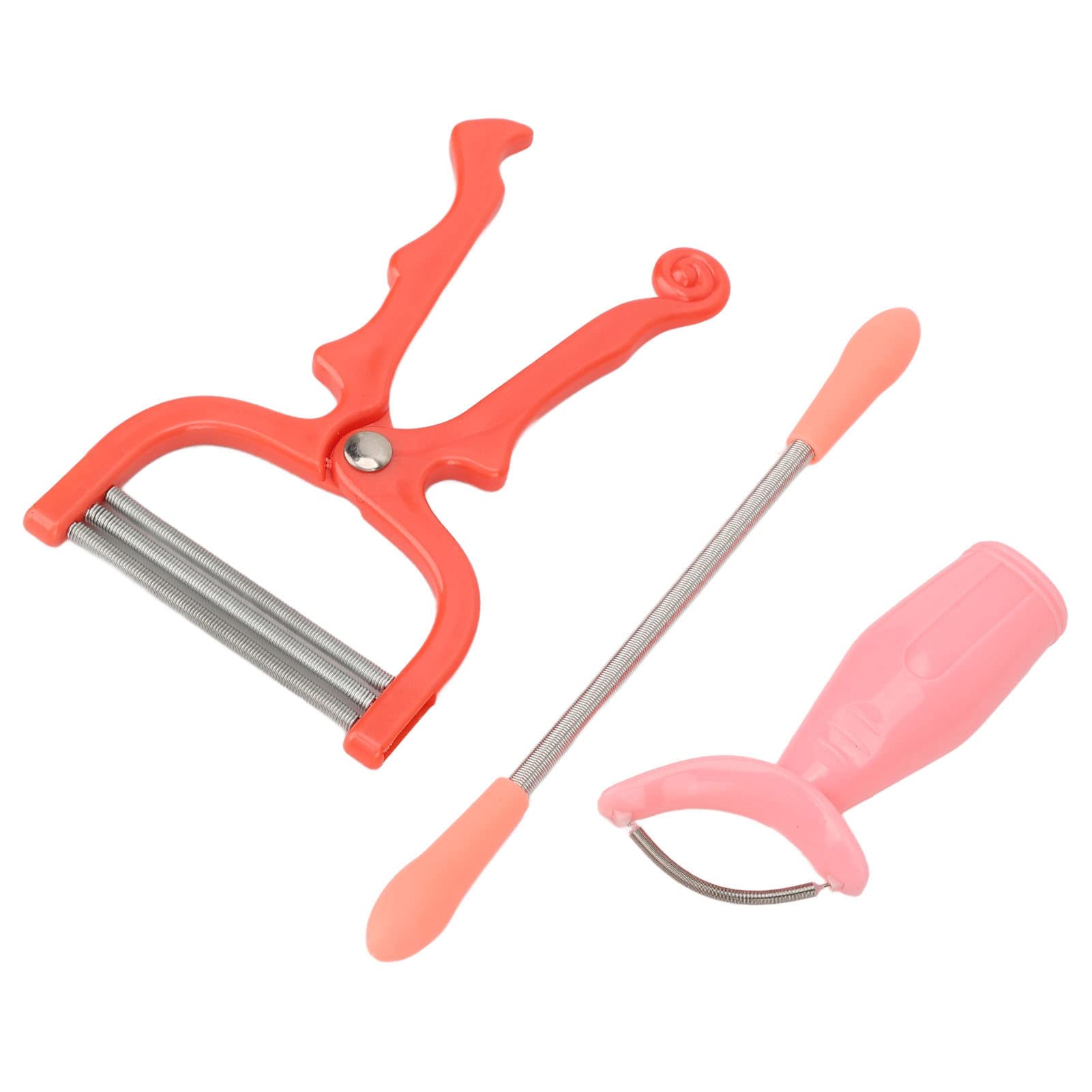 Sprężynowe depilatory, sprężyny do usuwania włosów z twarzyEpilator Stick Tools, Healifty Depilatory Tools, Remove Nnwanted Hair Przenośna stal nierdzewna Trwała bez plastiku bez pigmentów