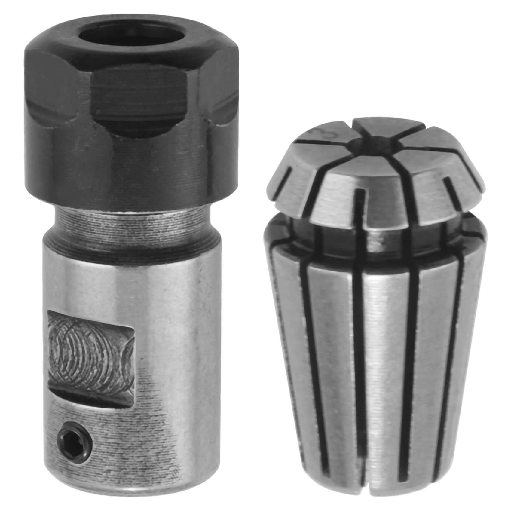 Er11 Collet Set 15pcs avec pince de mandrin de 1 a 7 mm et tige d'extension