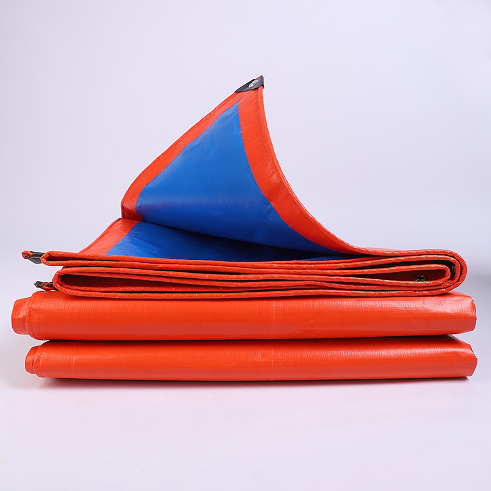 Lona resistente de 140 g/m² y 200 g/m², multiuso, de polietileno, con ojales reforzados, para muebles y caravanas, para camping, 3 x 9 m, 140 g