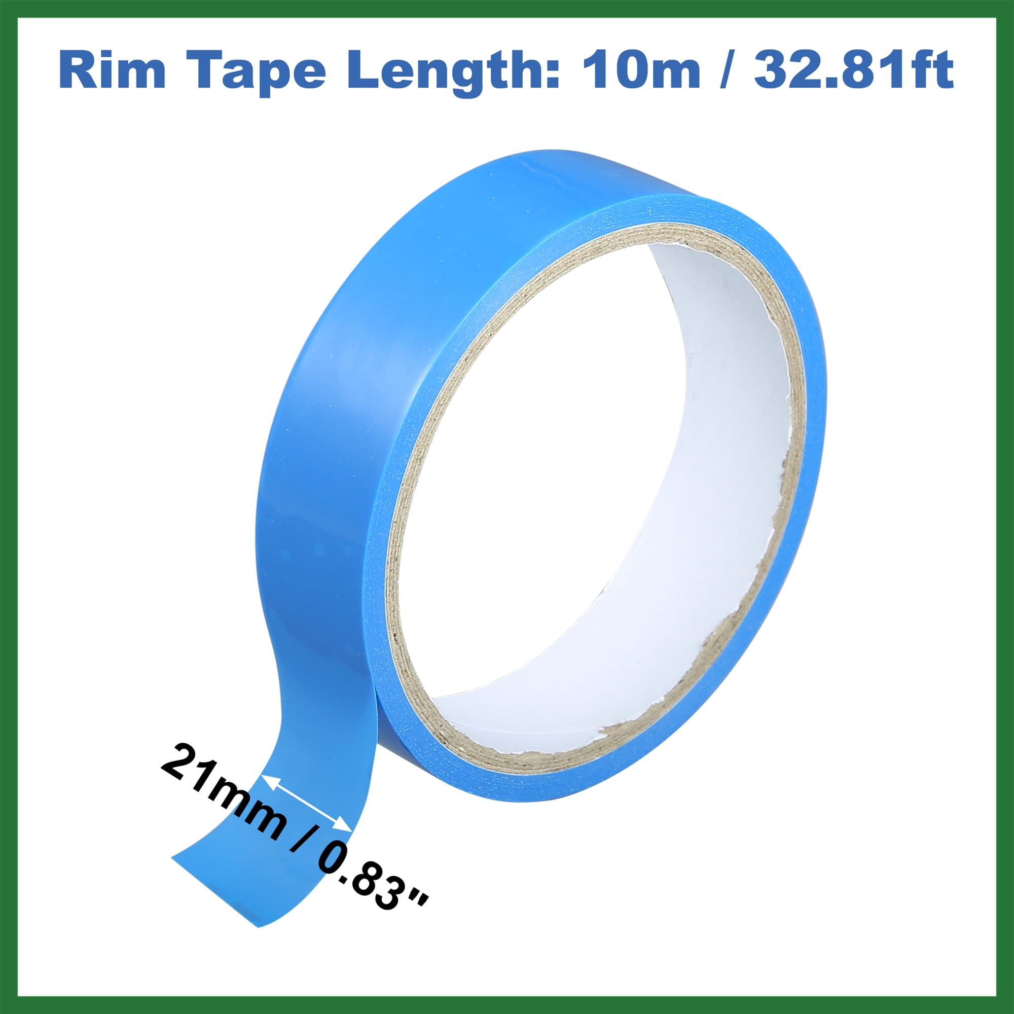 Motoforti Width 21mm Length 10m Tubeless Rim Tape Bike Rim Strip Tape Blue Long-lasting - Image 3