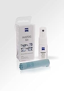 ZEISS AntiFOG Kit 15ml - Pack of 3 | Fog-Free Lens for up tp 72 hours | Ideal for Spectacles, Eyeglasses, Sunglasses, Camera Lenses, Bike Visors, Car Mirrors, Windshields, and Swim Goggles