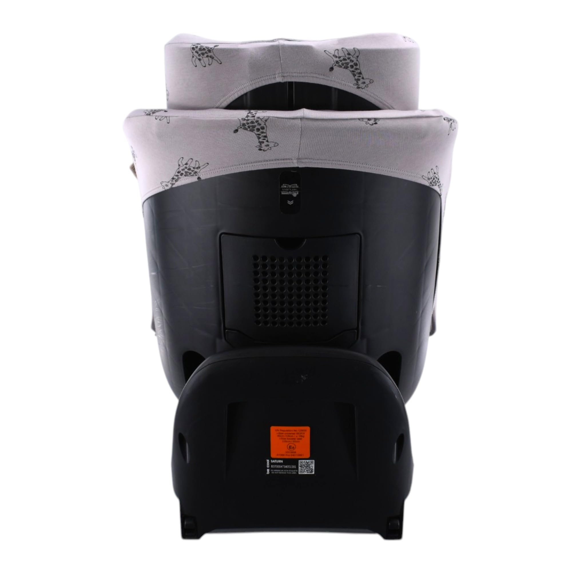JYOKO Kids Bezug für Autositz, Baumwolle, kompatibel mit BeCool Saturn, atmungsaktive Baumwolle, ganzjährige Verwendung, entworfen und hergestellt in Barcelona, weißer Stern