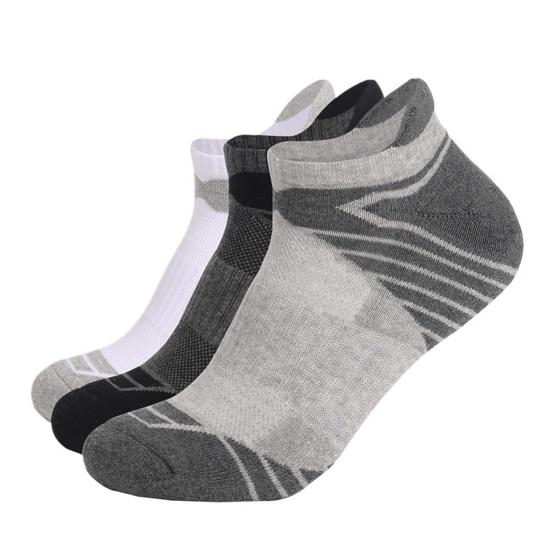 Calcetines deportivos acolchados: calcetines acolchados for correr largas distancias for hombres y mujeres, calcetines deportivos transpirables