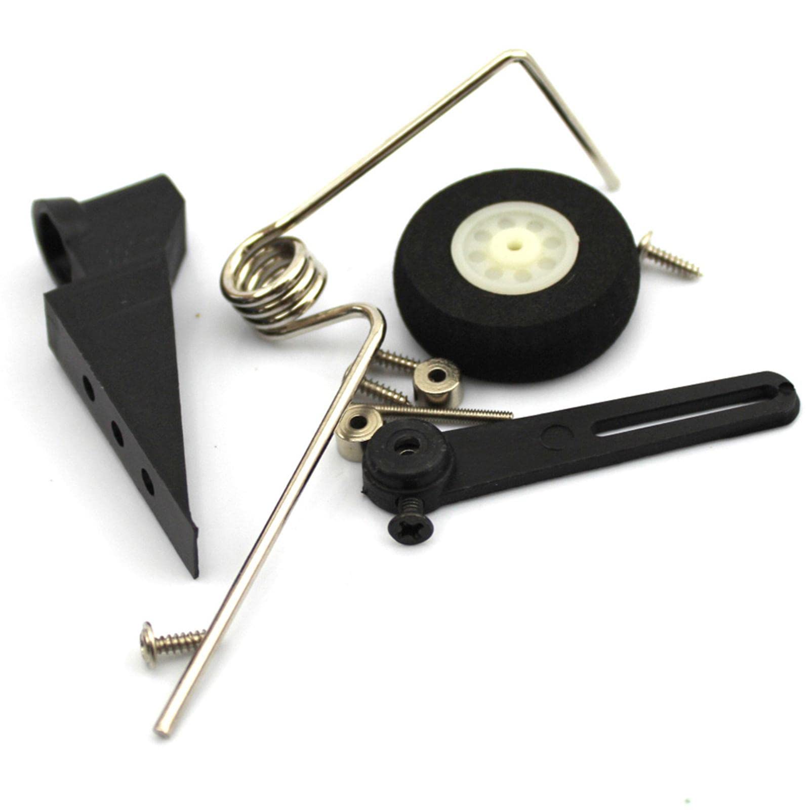 Montaje de rueda trasera para kits de avión eléctrico RC Accesorios Soporte DIY