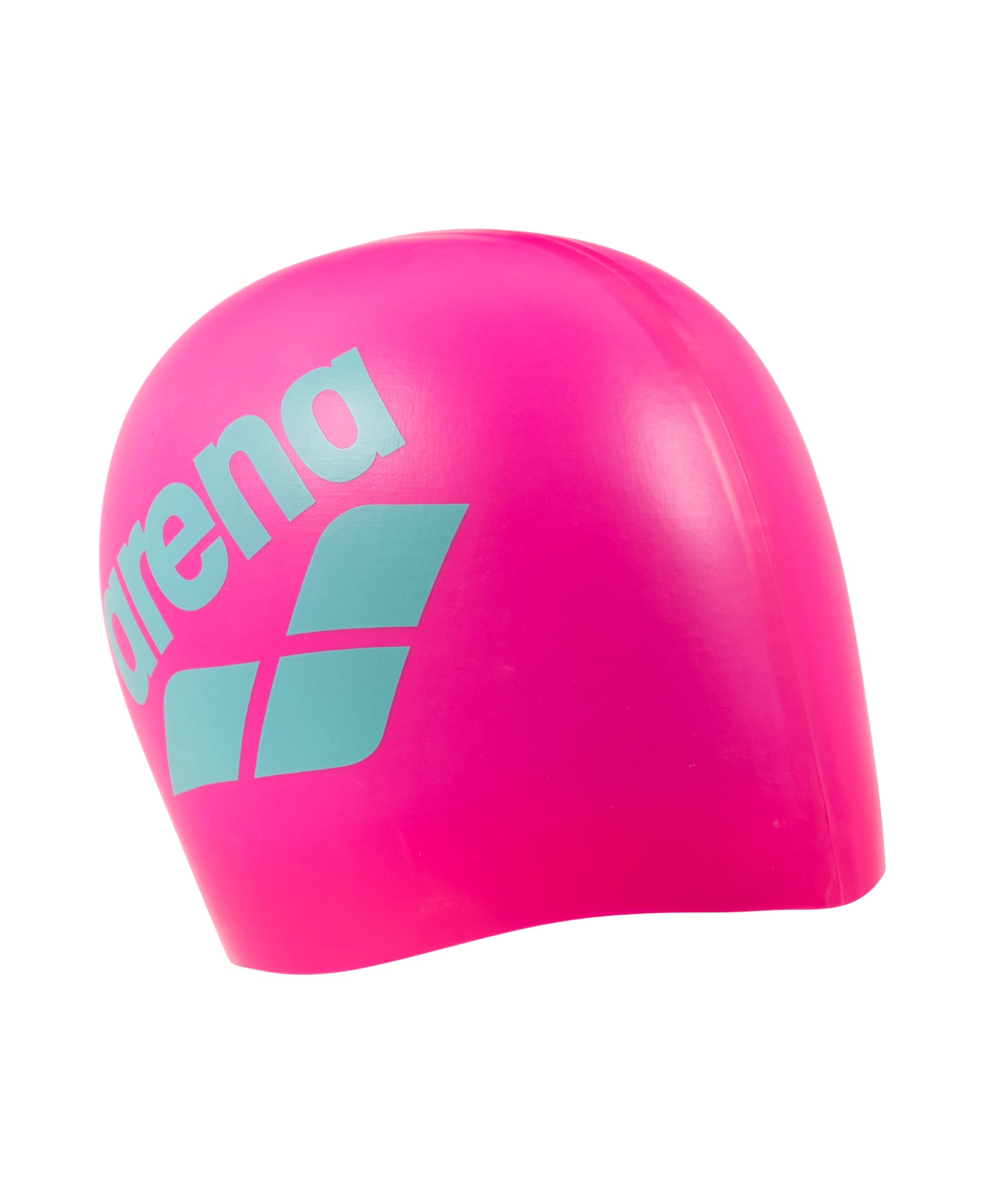 Arena Unisex-Silikon-Schwimmkappe mit großem Logo für Damen und Herren, geeignet für Fitnessschwimmer und intensives Training, langlebig, weich und elastisch