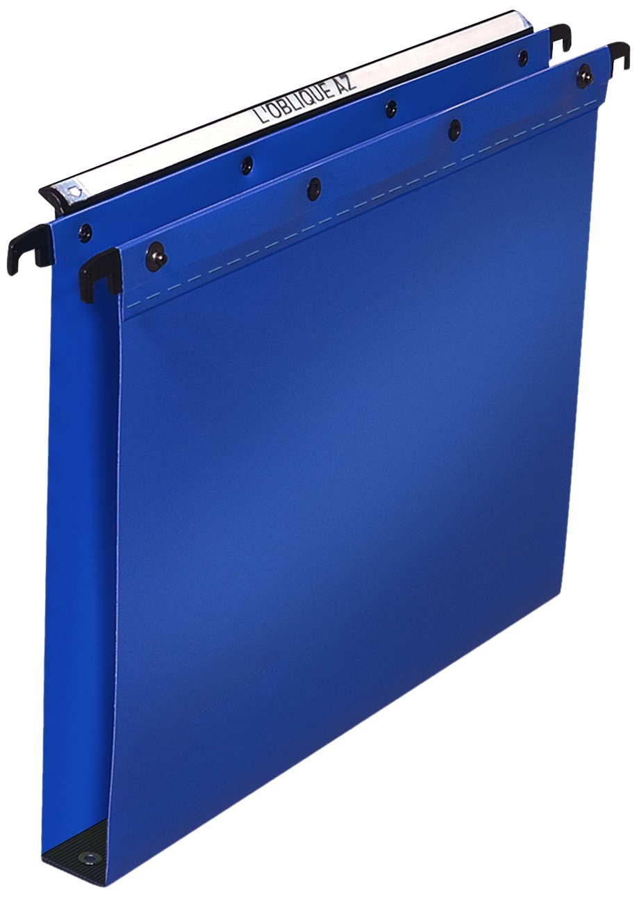 Elba Ultimate Polypropylene Foolscap Suspension Files30mm BaseBlue (Pack Of 25) from B&Q