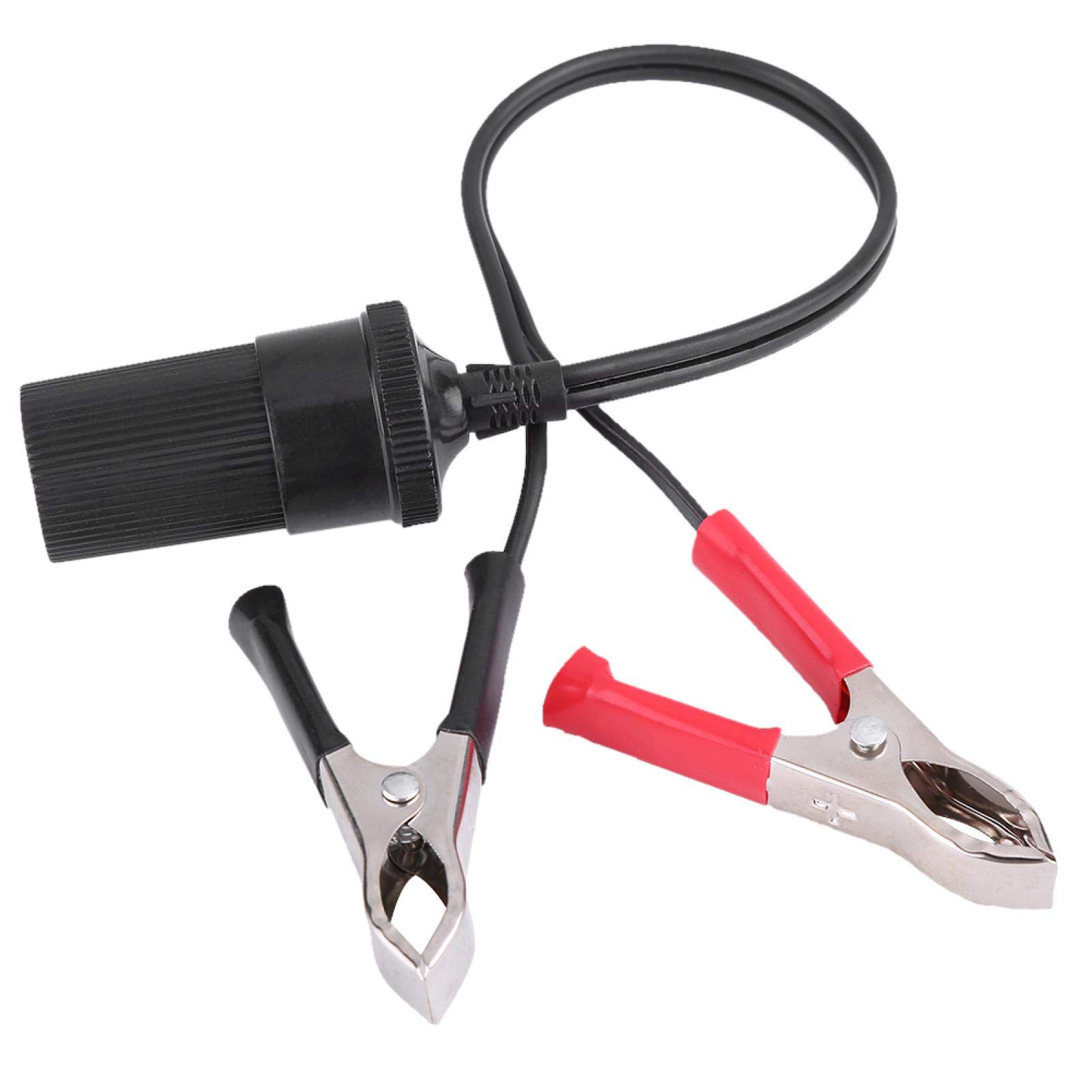 Adattatore Per Accendisigari Con Morsetti A Coccodrillo: Presa 12V Universale Per Batteria Auto, Barca E Camper – Ideale Per Frigoriferi E Inverter
