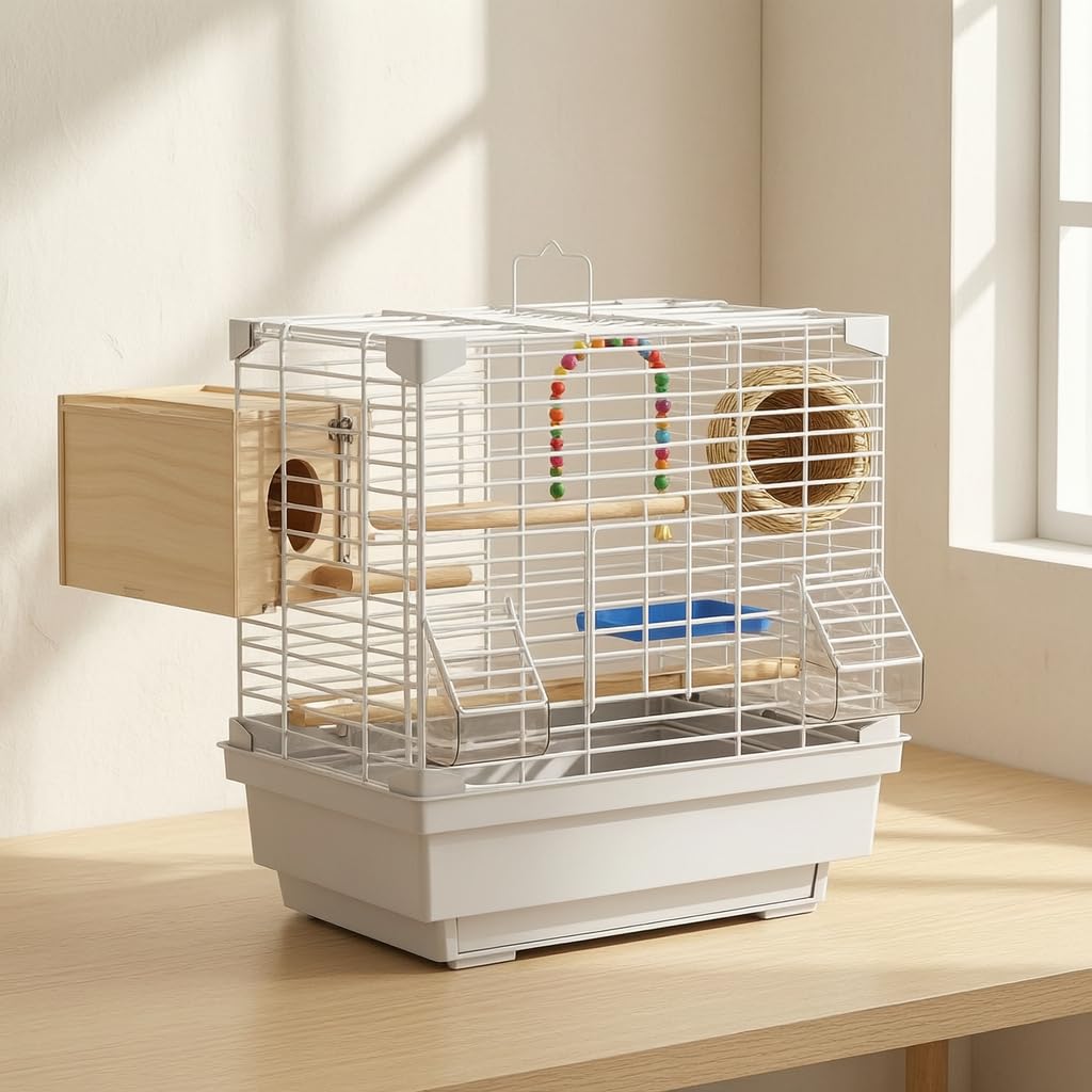 Zierkäfig Groß Vogelkäfig Papageienkäfig, Style to 4, L-Groß