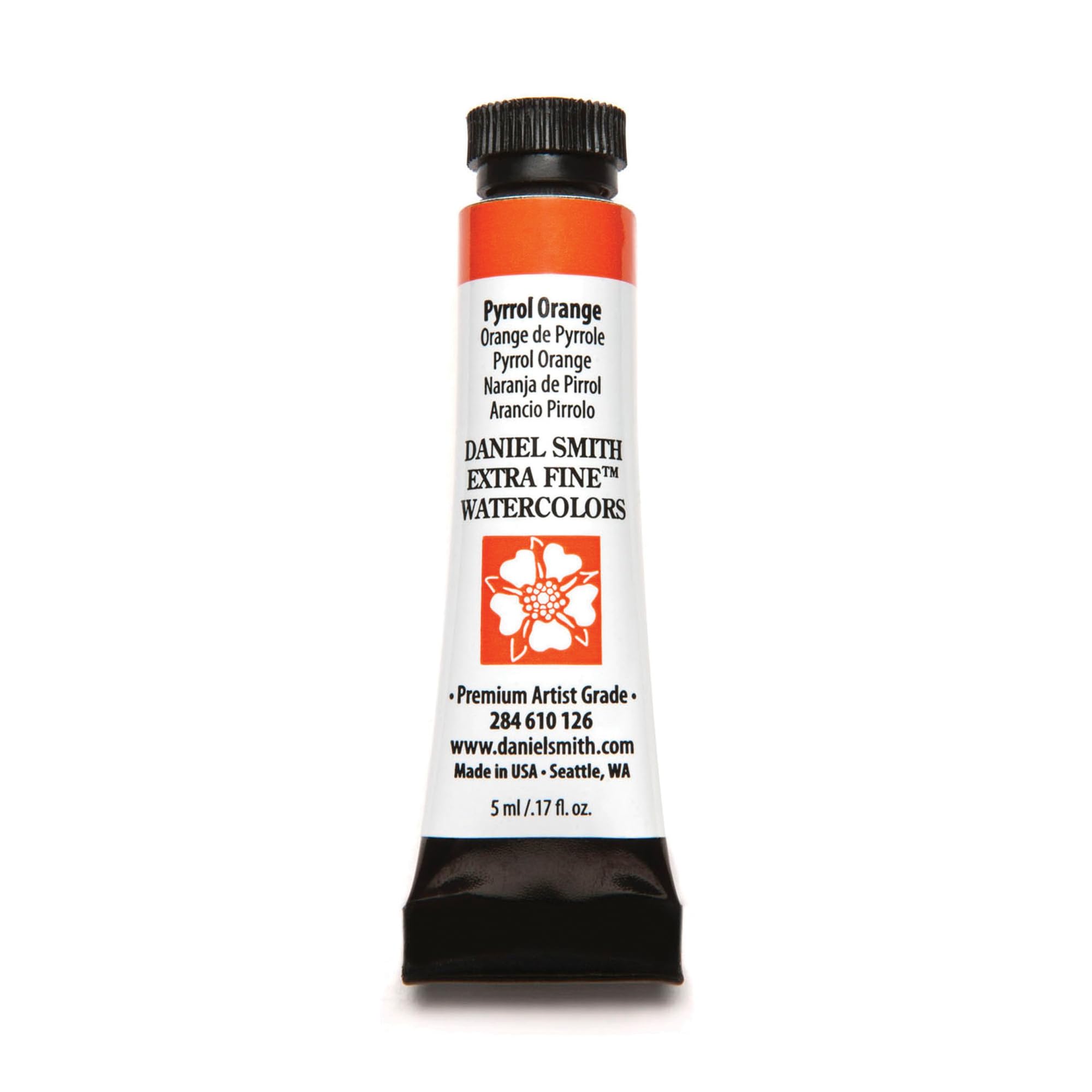Daniel Smith Watercolour 5 ml Tube (S2) - Pyrrol Orange (126)