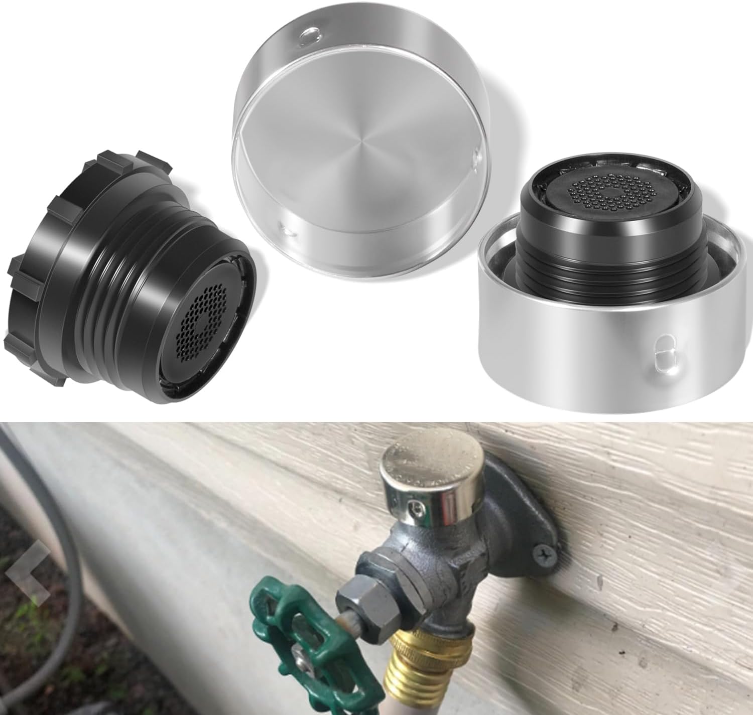 Photo 1 of 2-Pack 630-7500 Vacuum Breaker Service Parts Kit, Fit for Mansfield 400/500 series & for Nibco 90 Valve, Wall Hydrant Vacuum Breaker Repair Kit