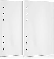Vista 1 de Papel de recambio A6, 320 páginas A6, hojas sueltas, 6 agujeros, repuestos para cuaderno de 6 anillas rellenables, planificador, diario, pintura