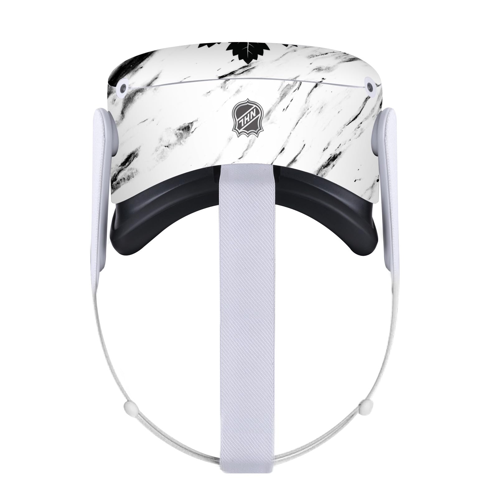 Head Case Designs Officially Licensed NHL Marble Toronto Maple Leafs Vinyl Sticker Skin Decal Cover Compatible with Meta Quest 2