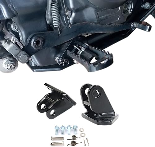 Miniatura 5 de Xitomer Soportes de bajada de estribera de 2 pulgadas de 1.969 in, aptos para DR650 96-22 2022 2021 2020 2019 2018 2017 2016 2015 2014 y kit de