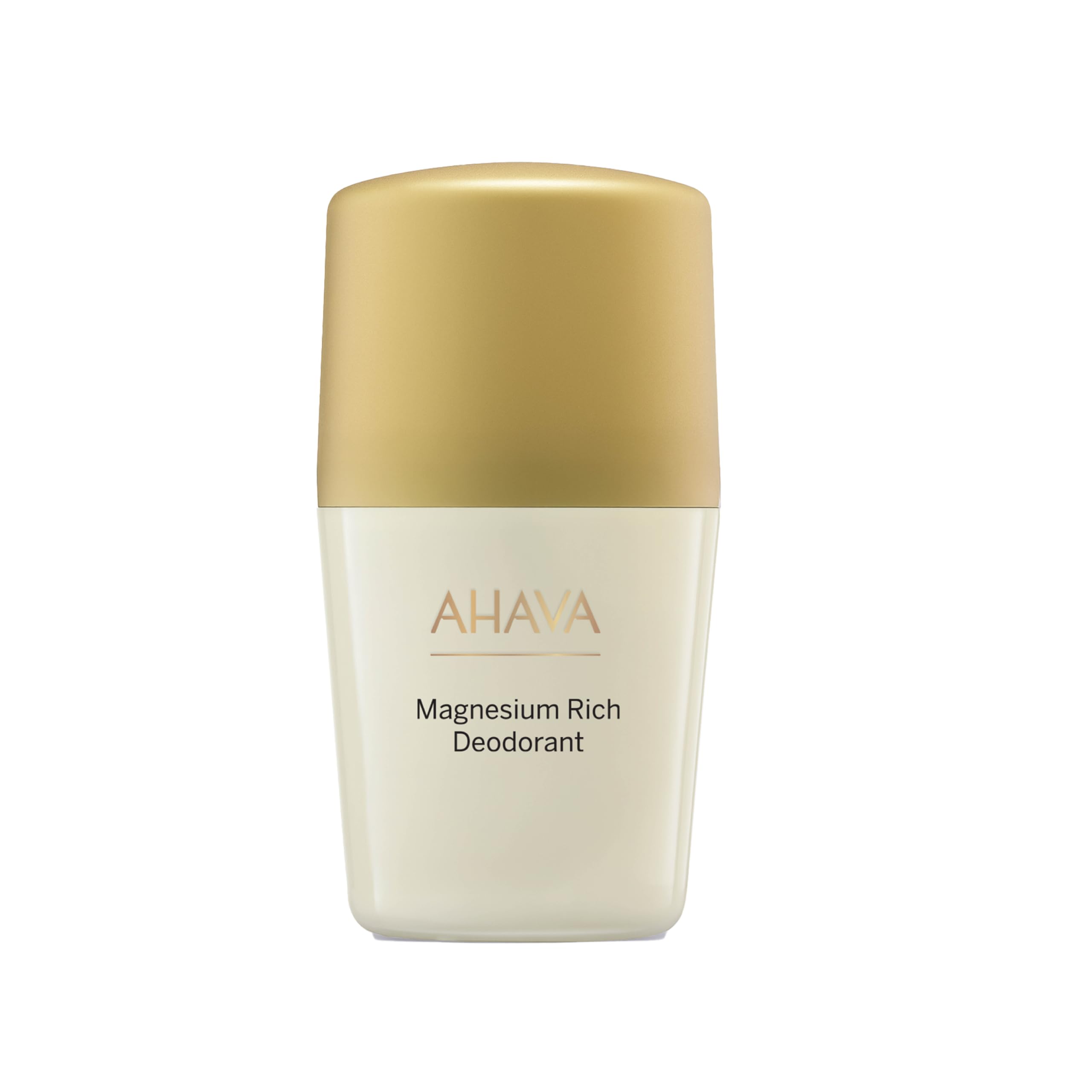 AHAVA Mineral Deodorant Roll-On for Women - Long-Lasting Protection Against Odor and Wetness (50ml)