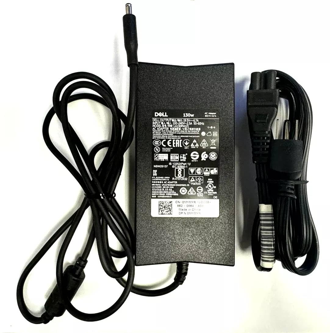 Amazon.com: PowerHOOD 130W AC Adapter Compatible with Genuine Dell