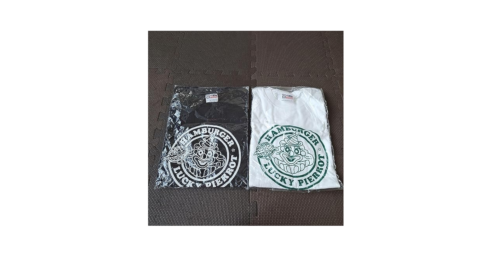 ラッキーピエロ　Tシャツ　S/M Amazon.co.jp: 函館ラッキーピエロ半袖 MとS(LとM相当)黒色と