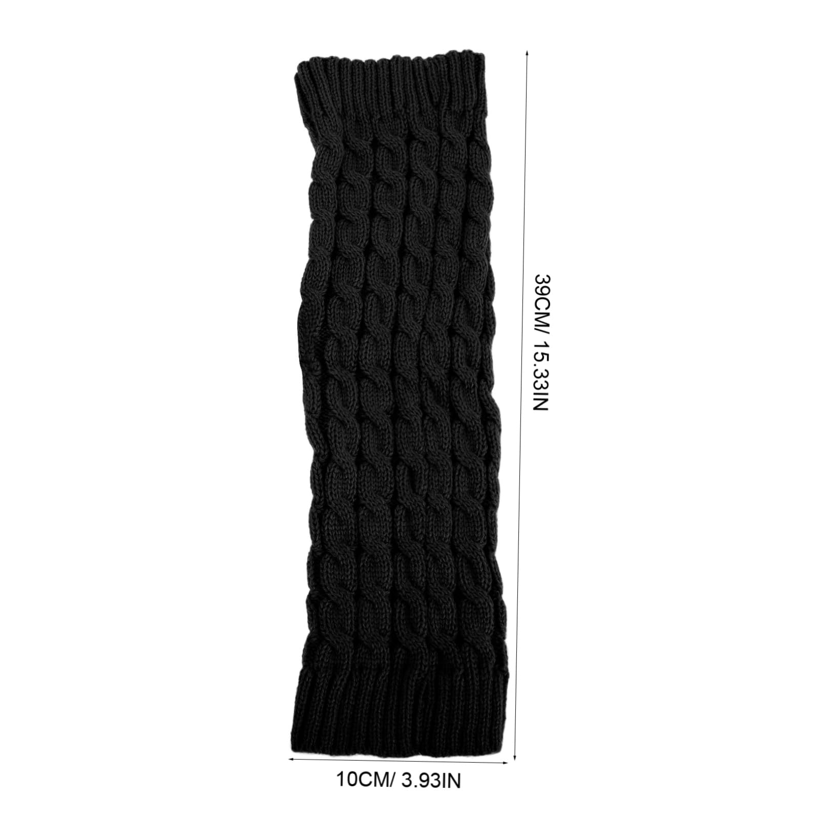 BCOATH Cable Knit Leg Warmers Electric Socks for Women Men Thermal Knee Warmers for Winter Outdoor Use