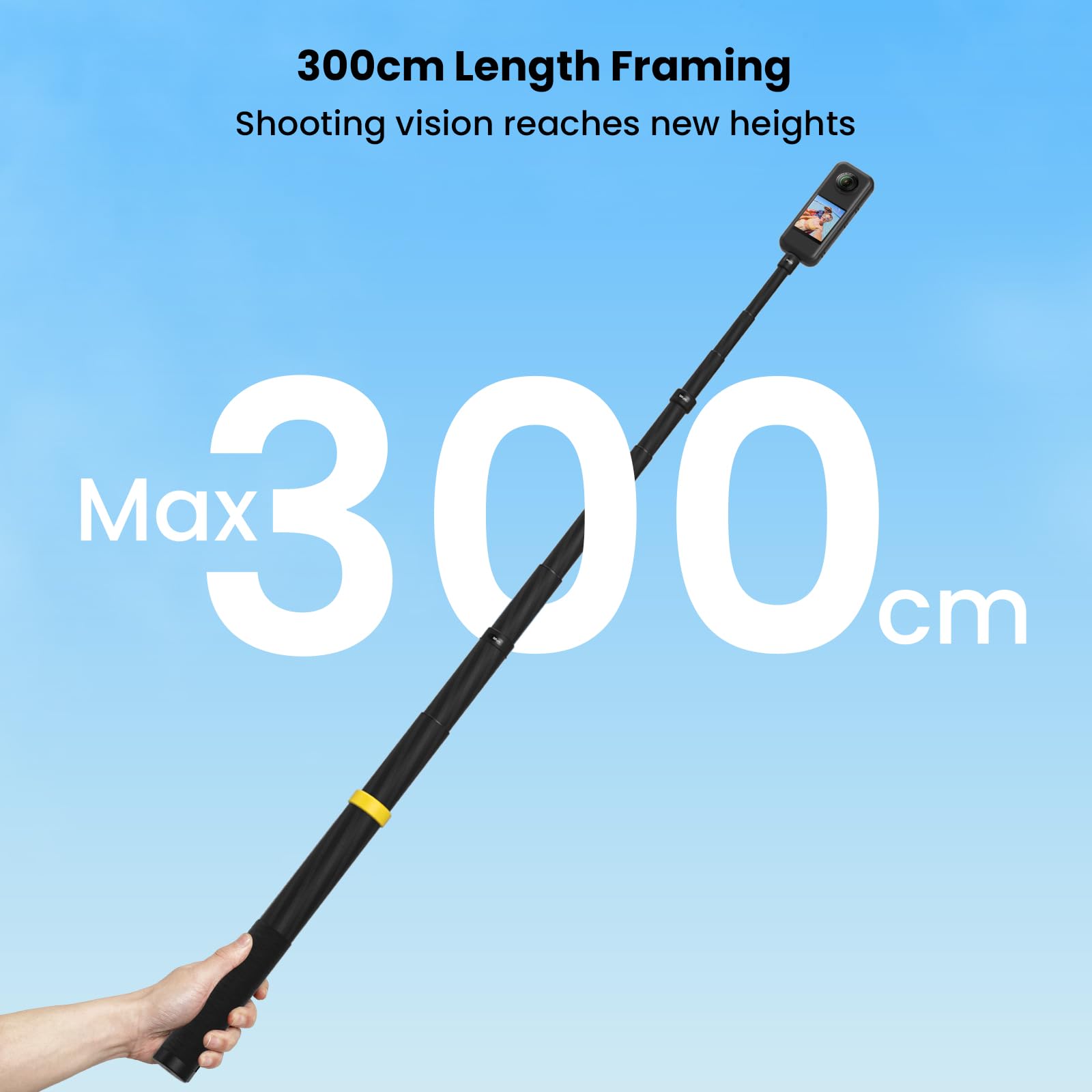 Insta360 3m カーボン　自撮り棒 Amazon | Insta360 自撮り棒(3m) 超長い自撮り棒 カーボン製
