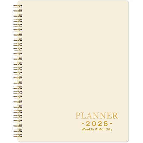 2025 Planner - Planner 2025, JAN. - DEC. 2025, 8" x 10" 2025 Planner Weekly and Monthly with Calendar Reference, Julian Dates