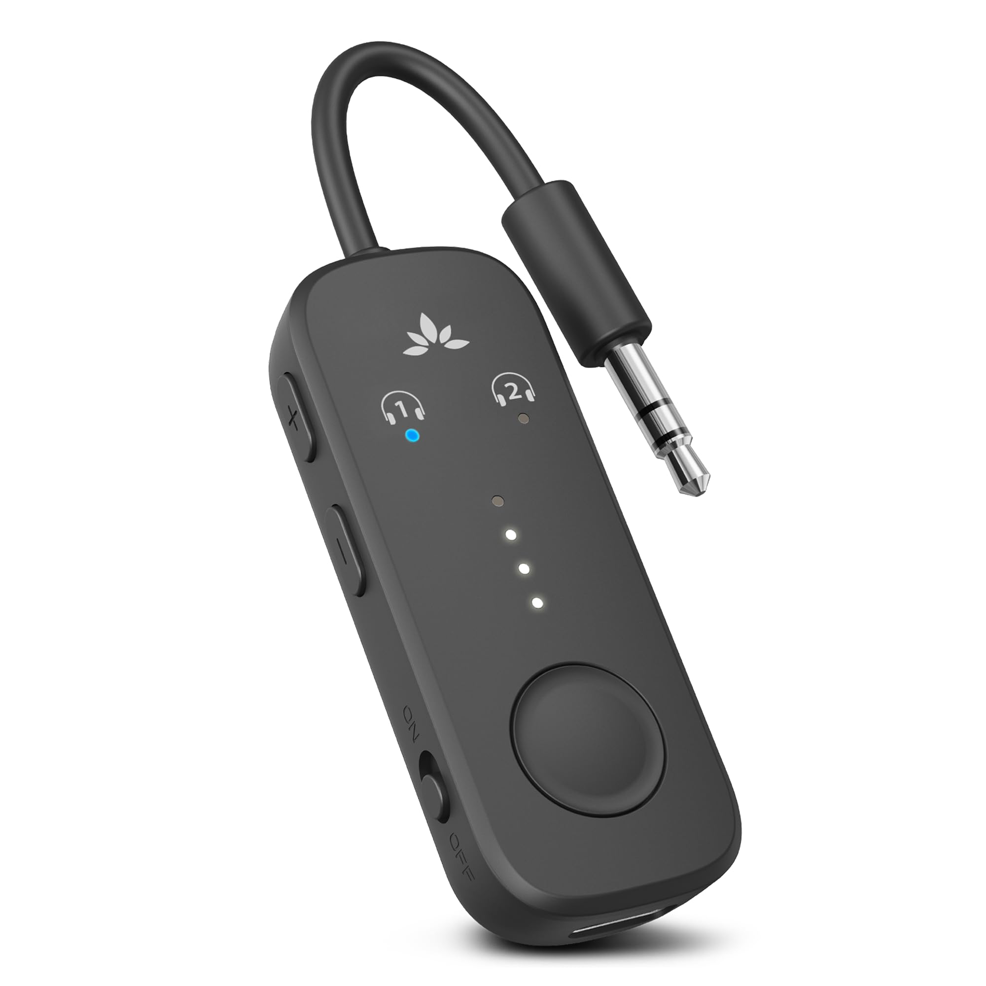 Avantree Relay – Adaptador Bluetooth 5.3 para Avión con Qualcomm...