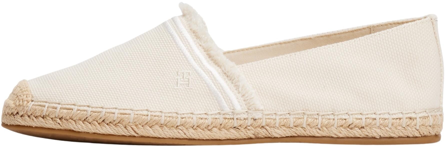 Tommy Hilfiger Alpargatas Mujer Fringe Canvas Closed con Logotipo