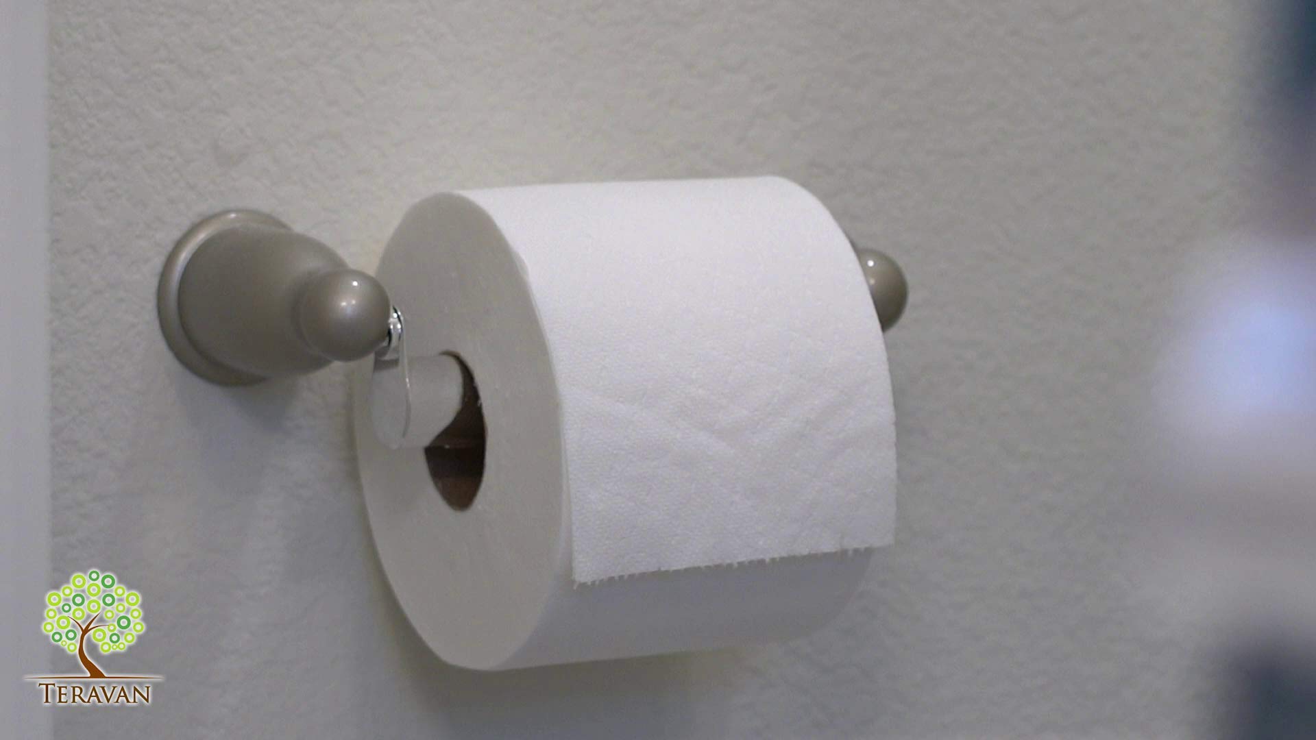 Teravan Standard Toilet Paper Holder Extender, Silver, 2pcs — Amazon image 6