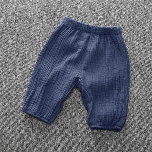 Toddler Kids Harem Pants for Boys Girls Elastic Waist Solid Color Soft Trousers Cotton Lenin Comfy Baggy2