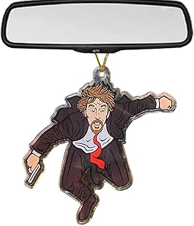 Die Hard Advent Calendar,Advent Calendar Hans Gruber Falling Off Nakatomi Plaza,Nakatomi Plaza Advent Calendar,Christmas Ornaments Tabletop Wooden Decorations