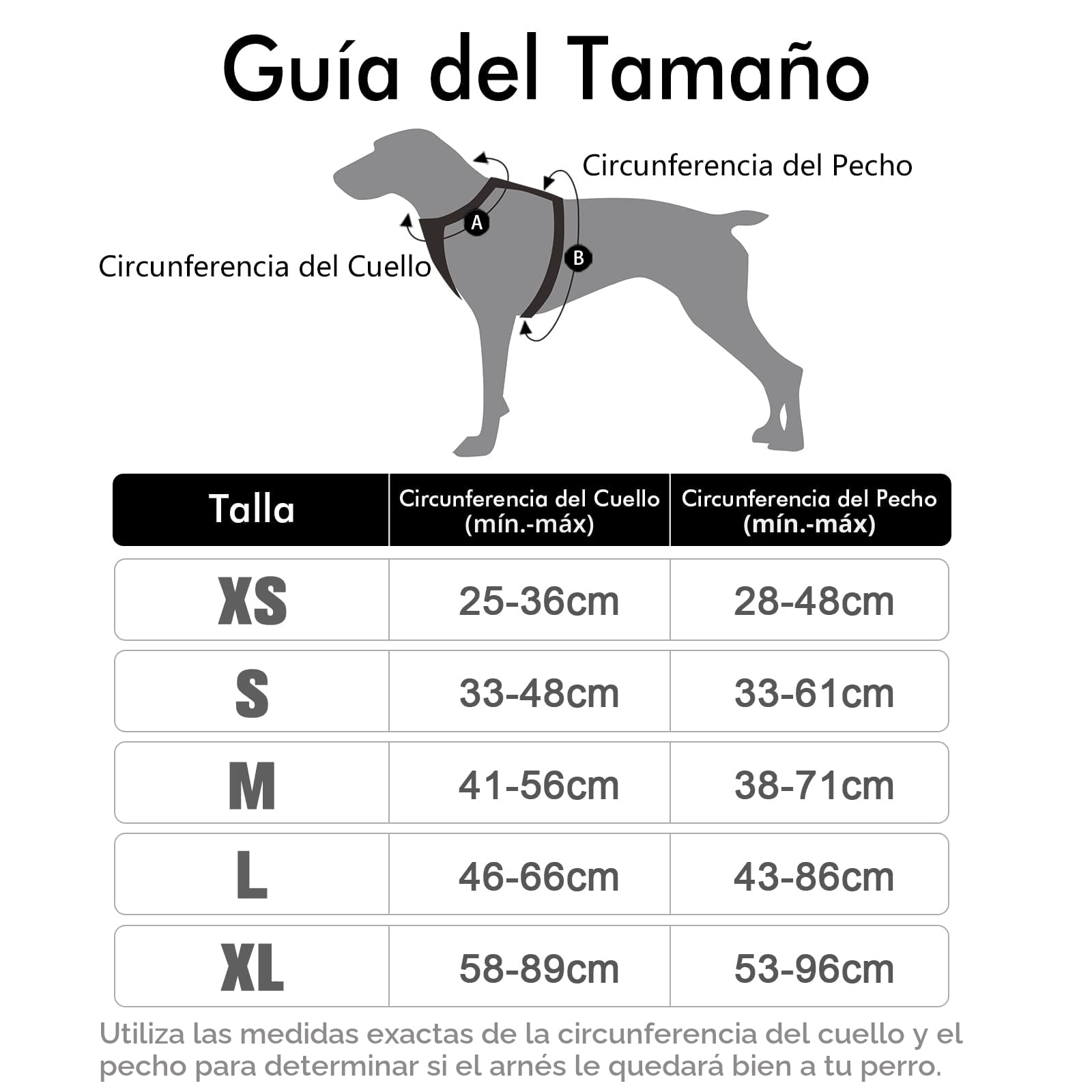 rabbitgoo Arnes Perro Grande Mediano Pequeño Arnés Pecho Antitirones Perros Coche con Lineas Reflecantes Cómodo Transpirable Chaleco Acolchado Ajustable para Adiesreamiento Correr Negro Tamaño Grande