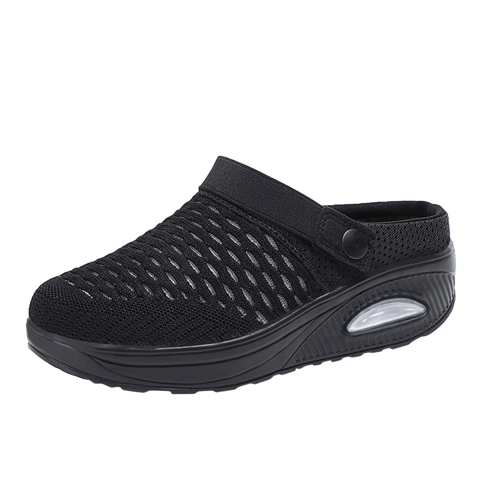 Baskets mode maille respirante plateforme décontractées confortables légères - 6