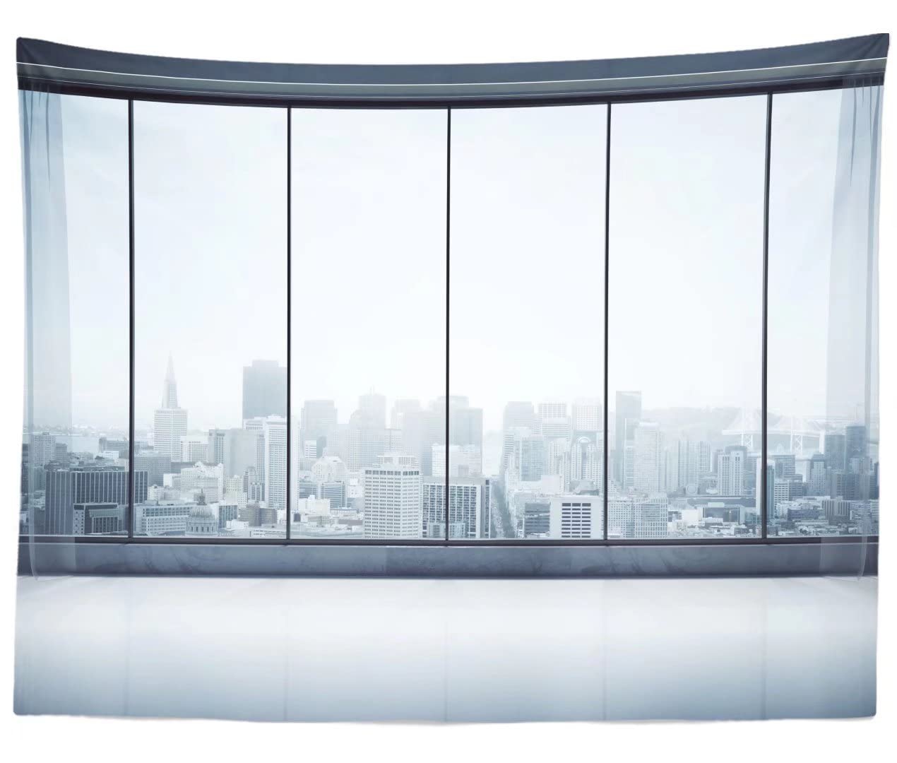 Zoom Meeting Background BELECO 10x8ft Fabric Office Backdrop - Modern ...
