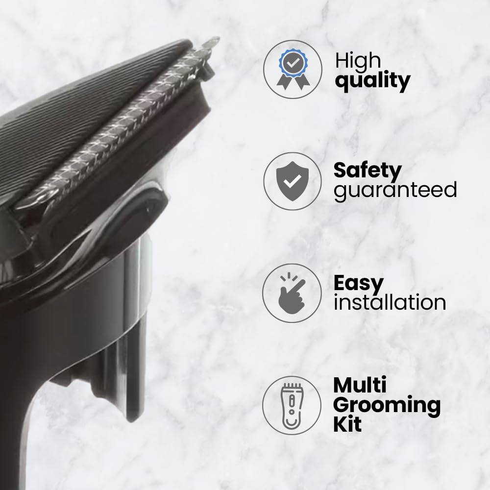 Anakel Home Zamienne Ostrze Do Cięcia Włosów 81634451 Kompatybilny z Braun Multi Grooming Kit MGK i Beard Trimmer | Krótka głowica do strzyżenia brody