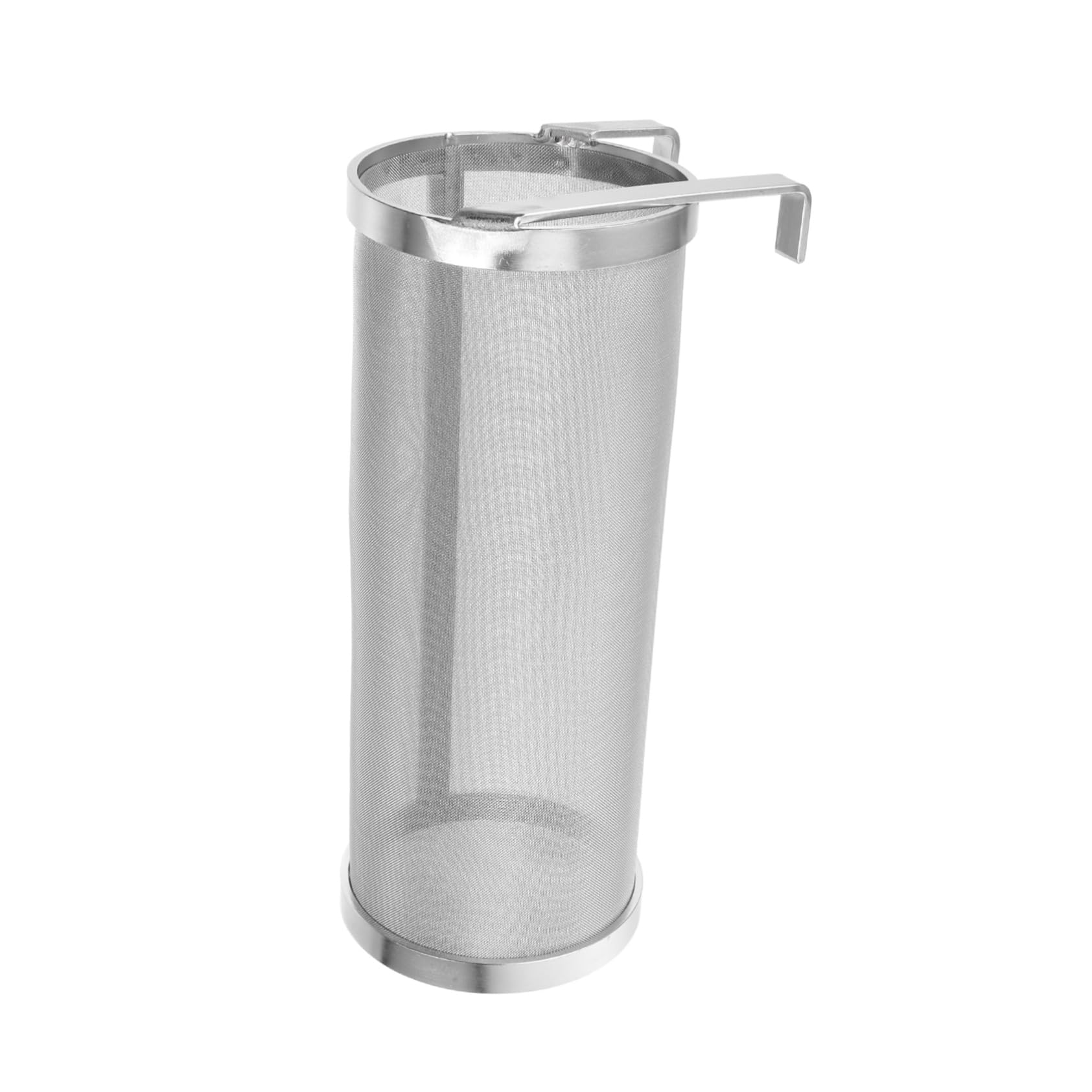 CONGARTENO Stainless Steel Brewing Strainer Mesh Filter Cylinder for and Wine Portable Grain Filter Tool and Easy to Clean for Home and Commercial Brewing
