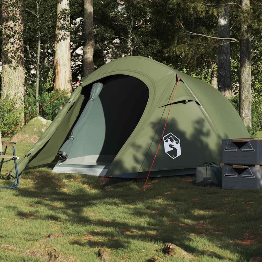 Tienda de campaña túnel para 2 Personas Verde Oliva,Deportes,Actividades al Aire Libre,Camping y Senderismo,Tiendas de campaña,2.5kg-4009630