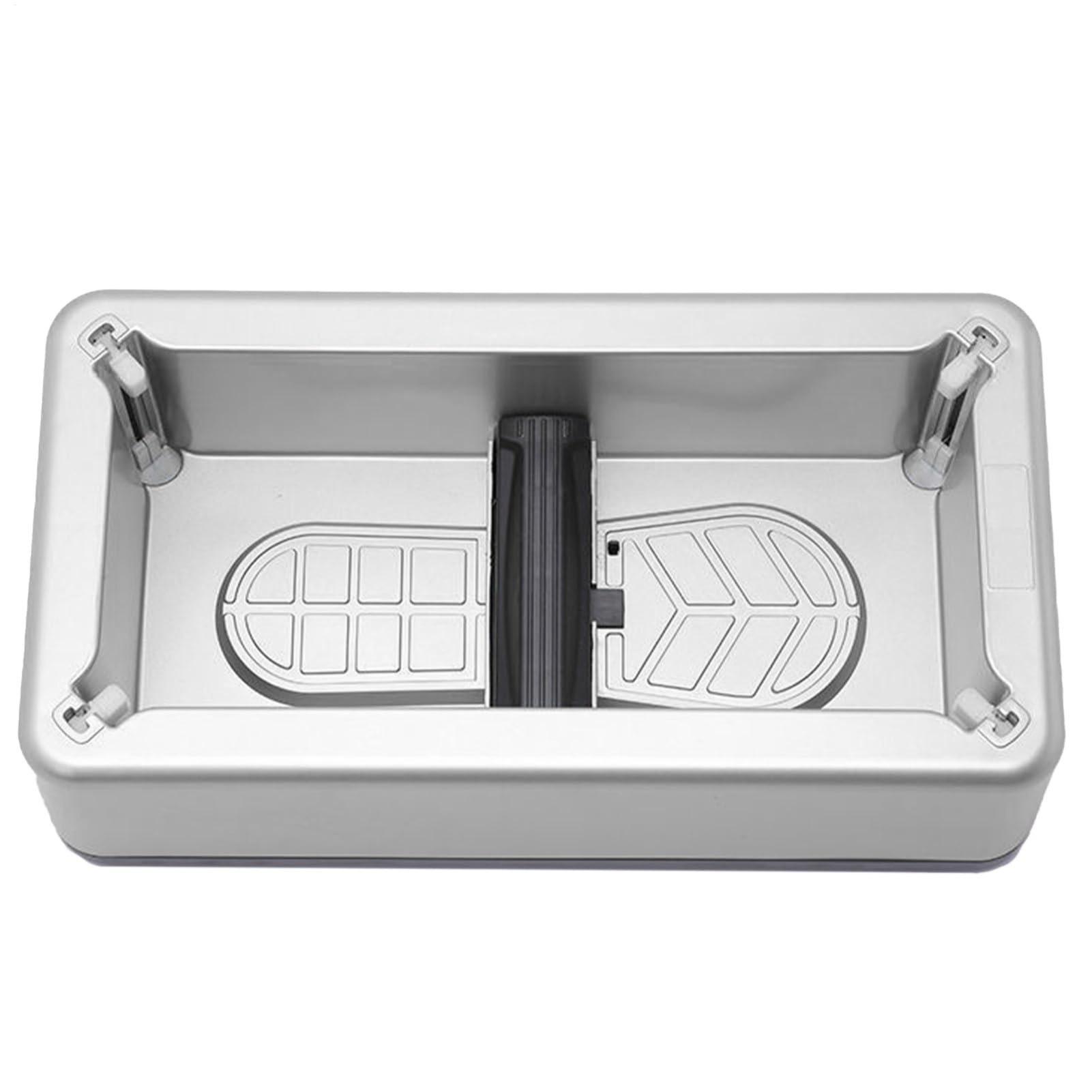 Distributore di copriscarpe automatico, 40 cm, strumento igienico per | proteggere i piedi da ingresso, impermeabile, antiscivolo, usa e getta, A