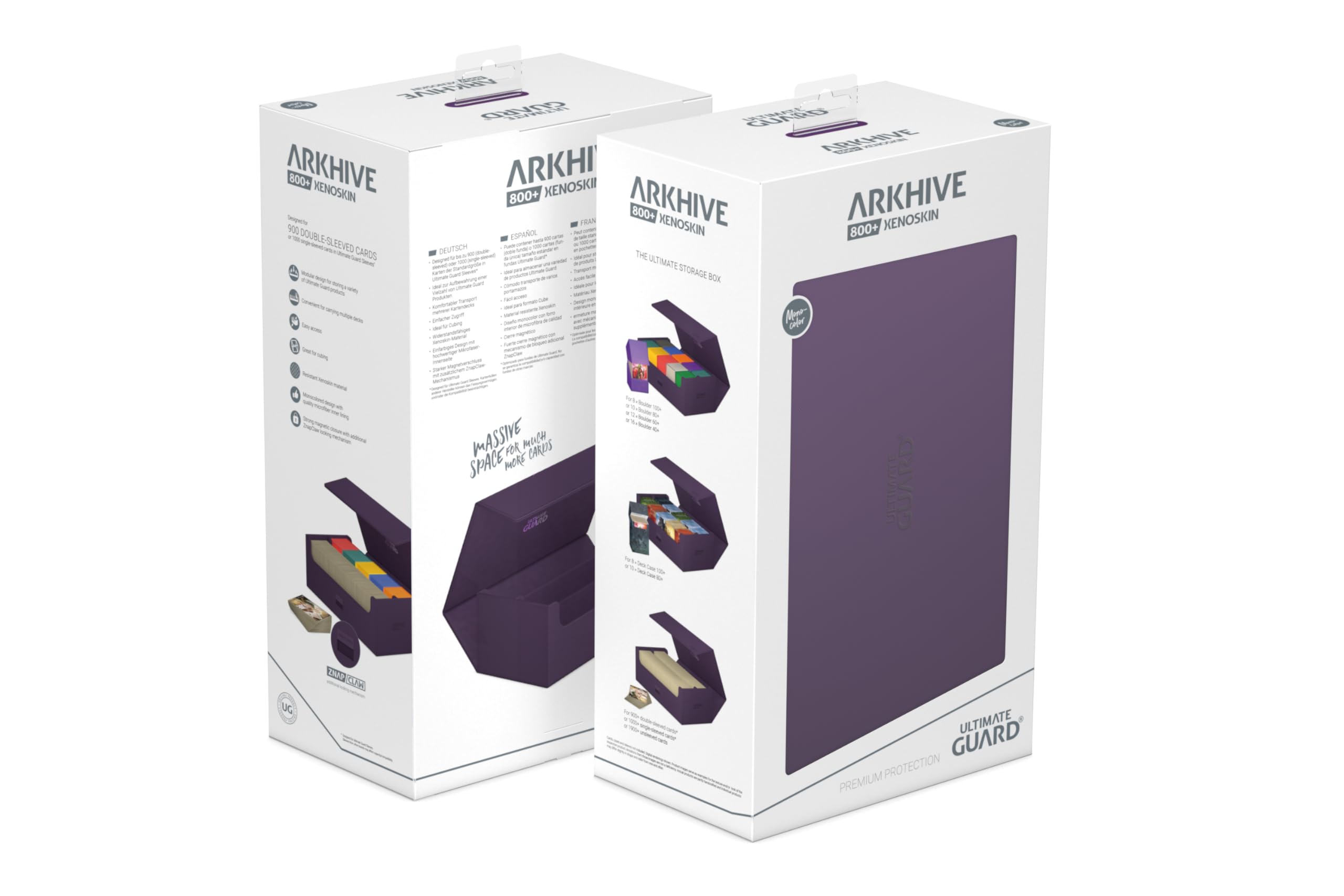 Ultimate Guard Arkhive 800+ XenoSkin Monocolor Púrpura