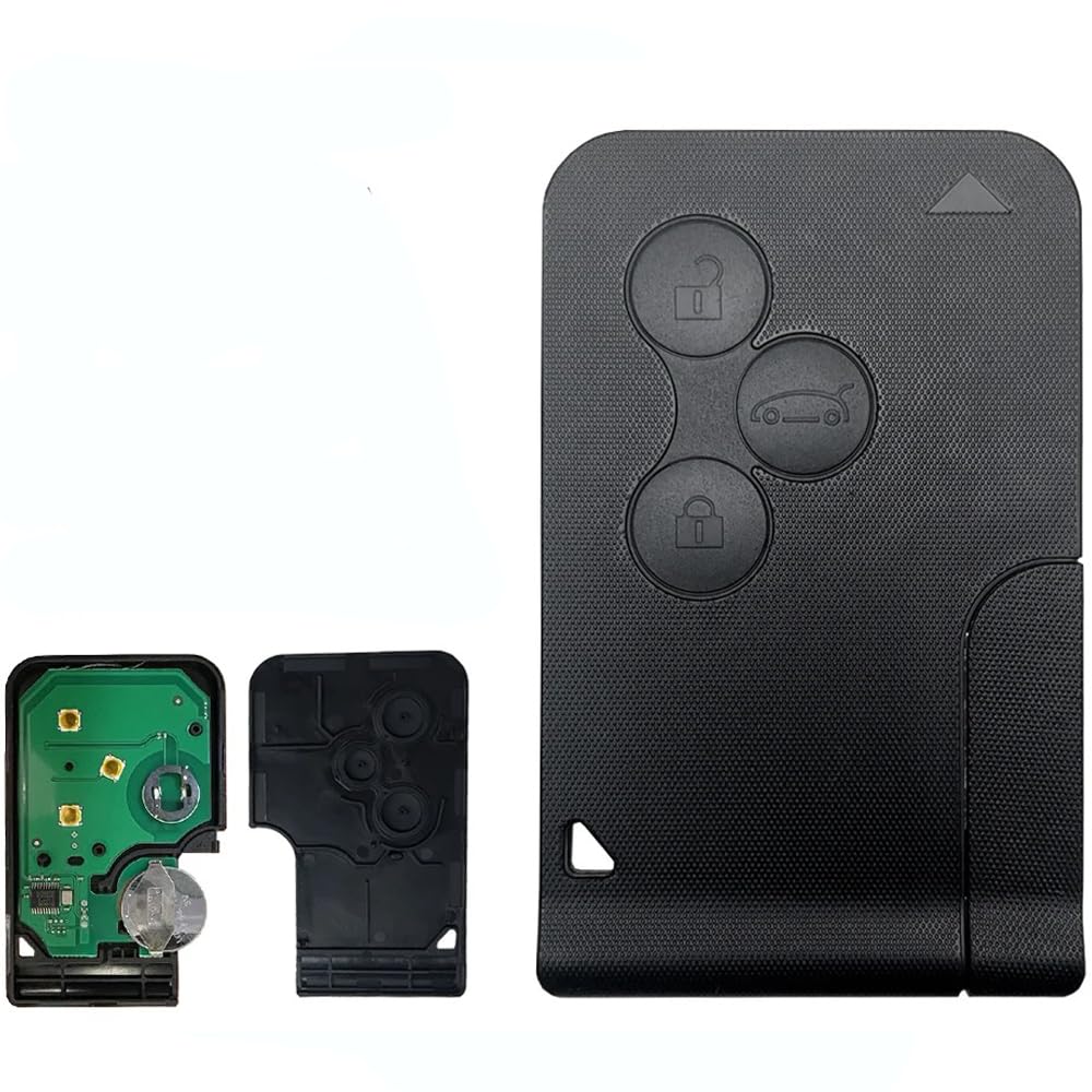 3 Pulsanti Per Renault Megane Chiave Per Renault Scenic Chiave Per Renault Clio Telecomando Fob PCF7947 chip con Cacciavite Portachiavi