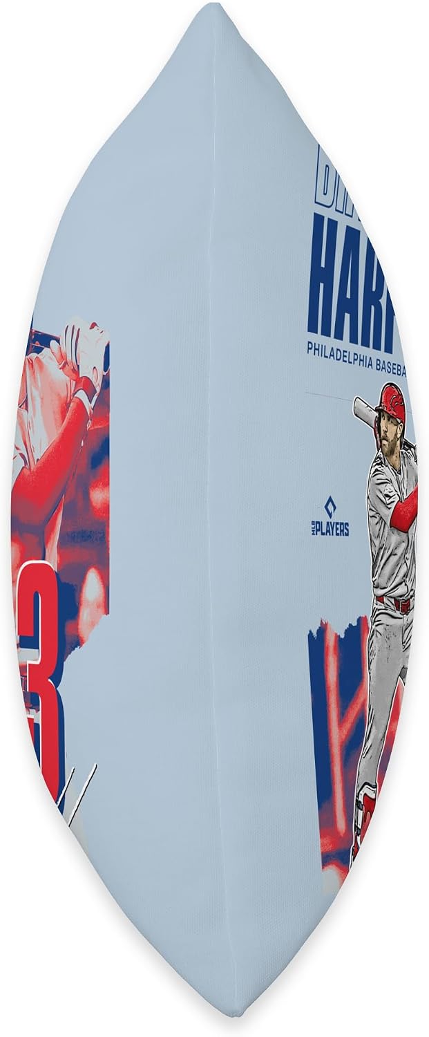Bryce Harper | Philadelphia MLB Baseball Players| MLBBHA304N Throw Pillow