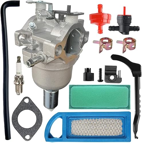 Miniatura 2 de 799727 Carburador para motores Briggs  Stratton 14HP 15HP 16HP 17HP 175 HP 18HP Intek Reemplazar 791858 794572 591731 594593 Cortacésped Tractor