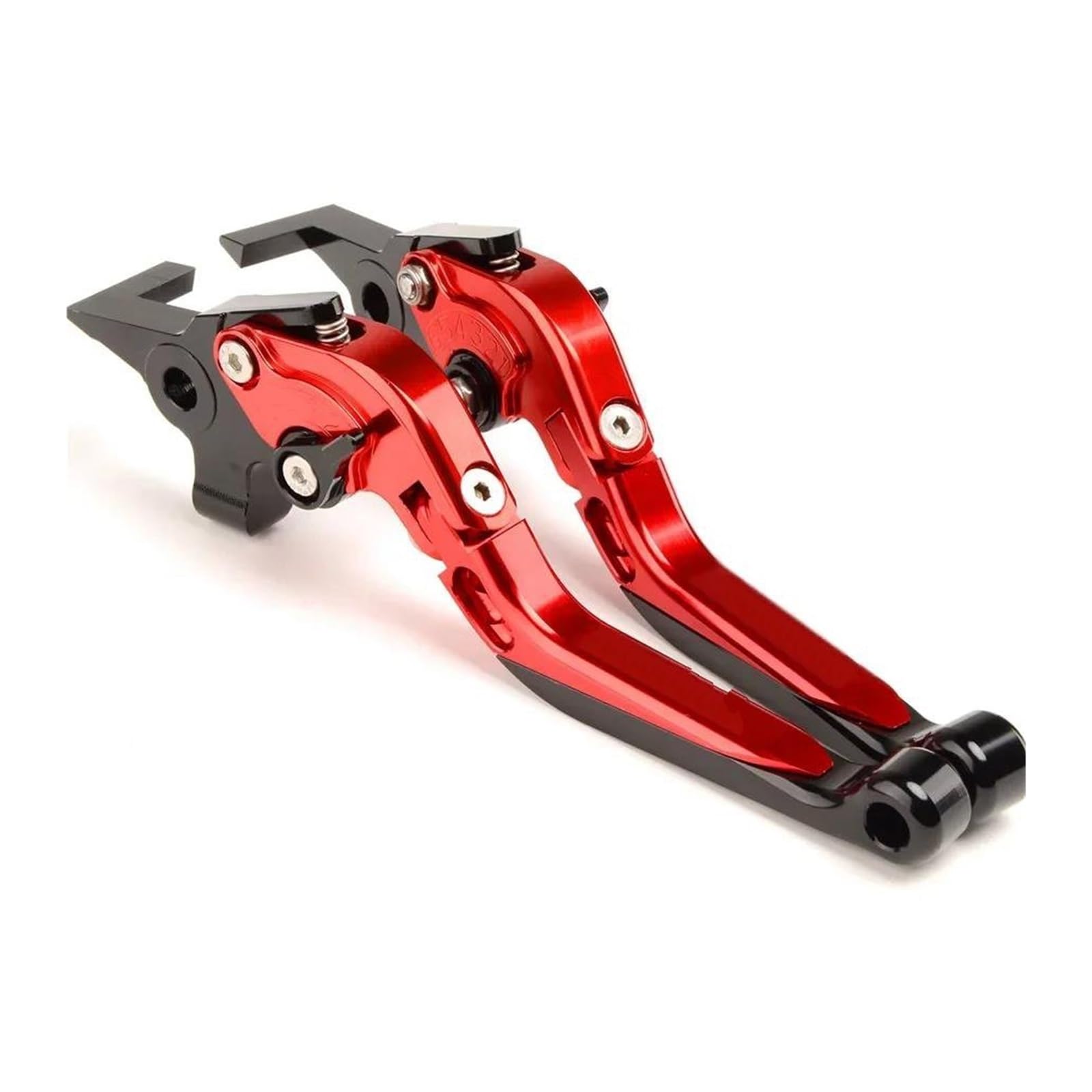LGLDAMUHX Handlebar Clutch Brake Lever for Yamaha for Tmax for Tech for Max for TMAX 560 2019-2020 CNC Motorcycle Foldable Brake Clutch Levers Adjustable(1 Pair Red)