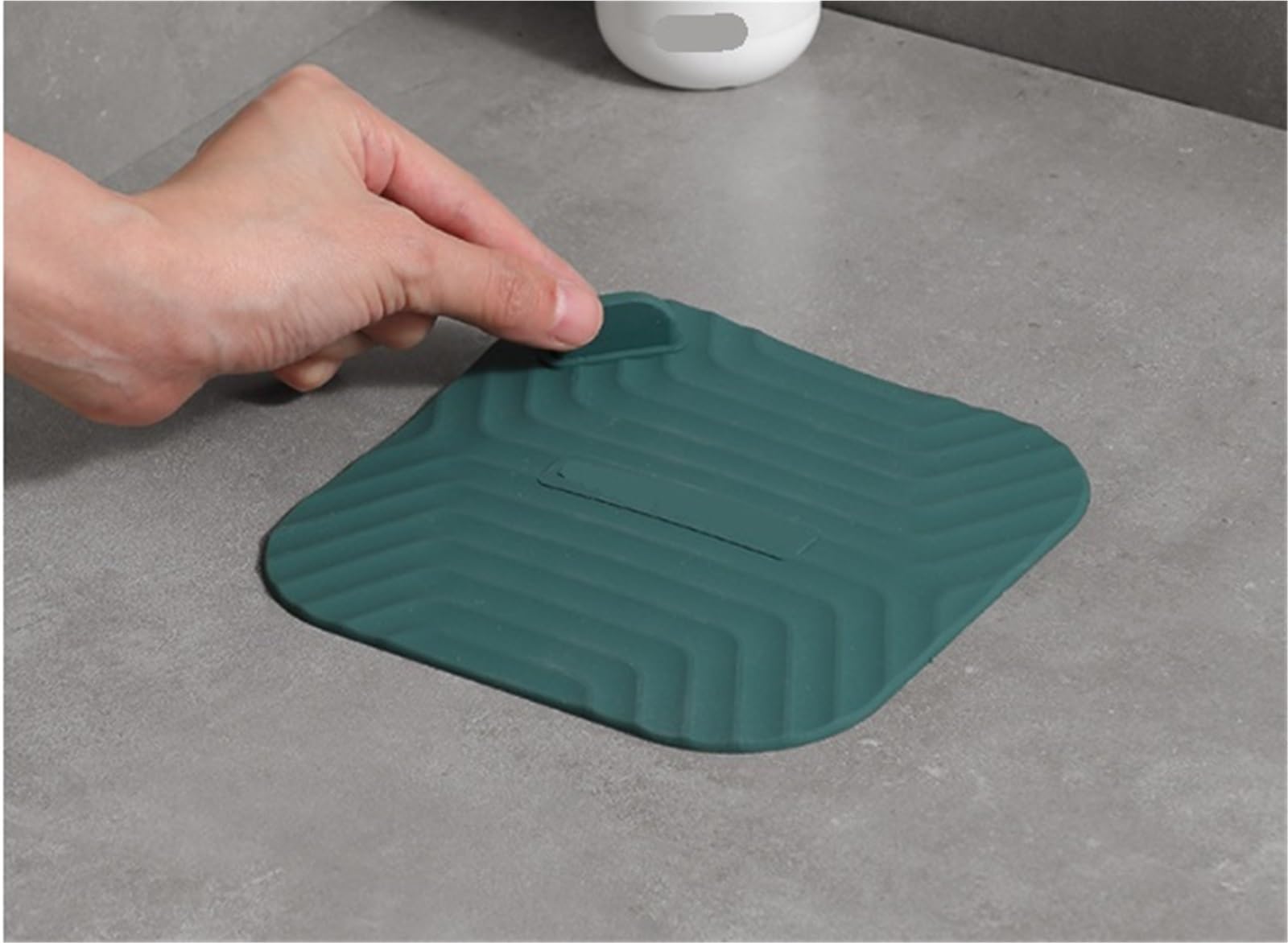 Cubierta de Drenaje Piso Silicona 5 Piezas: Sello Bloqueo olores for desagües baños e inodoros para Bañera,Ducha