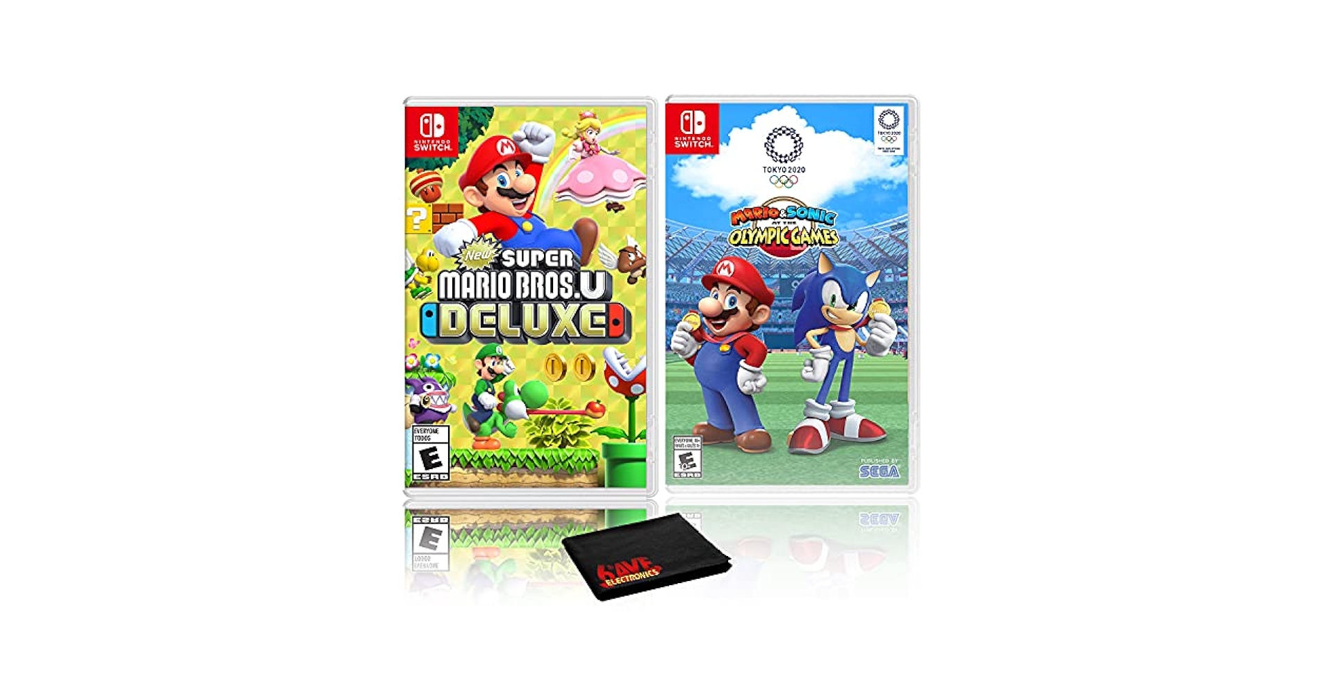 Amazon.com: New Super Mario Bros. U Deluxe + Mario and Sonic